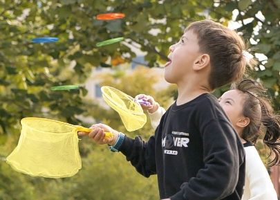 WYRZUTNIA LATAJĄCYCH KRĄŻKÓW DYSKÓW DLA DZIECI XXL na Arena.pl