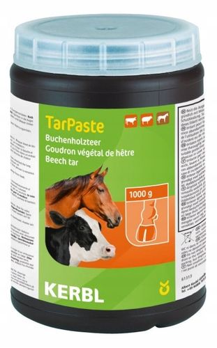 Dziegieć smoła bukowa do kopyt 1kg KERBL dla bydła na Arena.pl