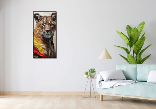 Plakat 50x100cm Papierowy Tygrys na Arena.pl