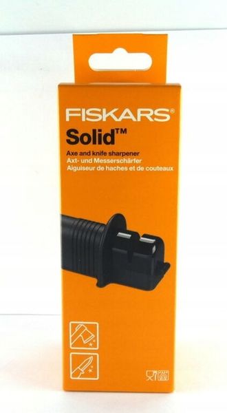 FISKARS SOLID MOCNA OSTRZAŁKA DO NOŻY NOŻA I SIEKIER 1026797 SOLIDNA CZARNA zdjęcie 7