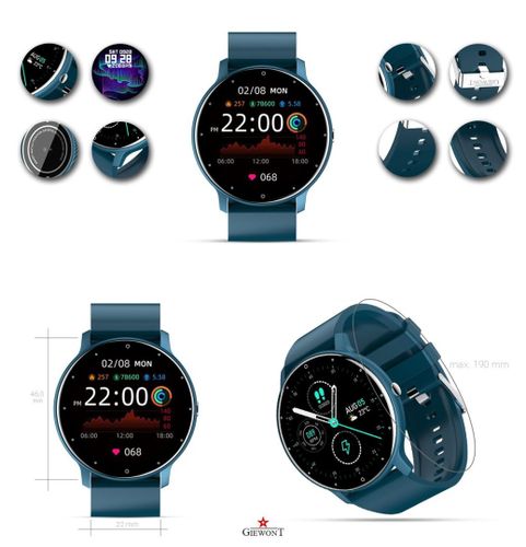 Smartwatch Giewont GW120-4 Niebieski-Niebieski na Arena.pl
