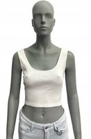GINA TRICOT TOP BIAŁY DAMSKIE ROZMIAR XL
