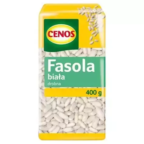 CENOS FASOLA BIAŁA DROBNA 0,4KG zdjęcie 1