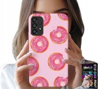 ETUI DO SAMSUNG A52 / A52S - WZÓR Z PĄCZKAMI DONATAMI POLEWĄ CUKROWĄ