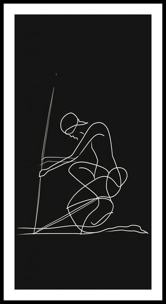 Plakat 50x100cm Linia zdjęcie 3