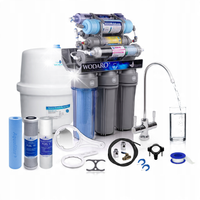 FILTR WODY WODARO RO10 GRAPHITE PREMIUM 2X REDOX STRUKTURYZATOR FILMTEC 100