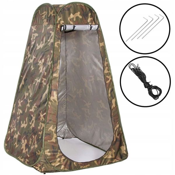 NAMIOT NA PRYSZNIC TOALETA WC PRZEBIERALNIA PRZENOŚNA KEMPINGOWY PLAŻOWY zdjęcie 16