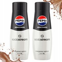 2X SYROP KONCENTRAT PEPSI MAX BEZ CUKRU ZERO DO SATURATORA WODY SODASTREAM