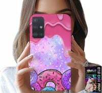 ETUI DO SAMSUNG GALAXY M31S - SŁODKIE DONUTY Z LUKREM W TLE + SZKŁO