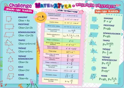 Podkładka Na Biurko - Matematyka na Arena.pl