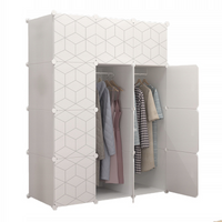 SZAFA MODUŁOWA GEOMETRIC GARDEROBA REGAŁ PÓŁKI DUŻA POJEMNA