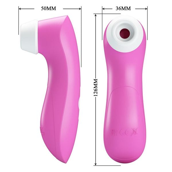 Sucking Pleasure Stimulator Breeze- Pink zdjęcie 9