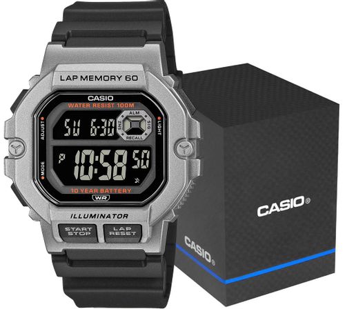 Zegarek CASIO WS-1400H-1BVEF + BOX Unisex na Arena.pl