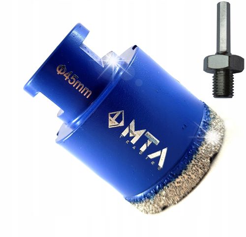 KORONKA DIAMENTOWA 45MM OTWORNICA M14 GRES +GRATIS na Arena.pl