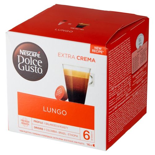 Kapsułki do ekspresu Nescafe Dolce Gusto Lungo 16x na Arena.pl
