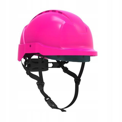 Kask ochronny budowlany hełm do pracy BHP różowy EN 397 Protekt Atra na Arena.pl