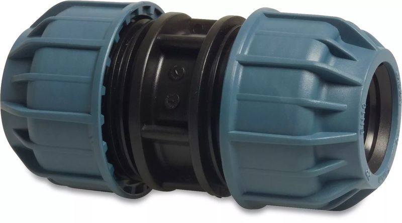 Złączka prosta PP 32mm zacisk 10bar zdjęcie 1