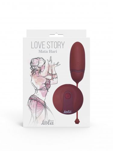Egg with Remote Control Love Story Mata Hari Wine Red na Arena.pl