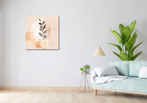 Obraz 70x70cm Doniczkowy Kolor na Arena.pl