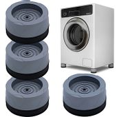 PODKŁADKI ANTYWIBRACYJNE GUMOWE POD PRALKĘ ZMYWARKĘ SUSZARKĘ LODÓWKĘ 4 SZT