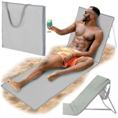 Leżak plażowy do opalania składany DEKTRI