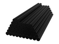 Klej do pistoletu gruby 11/200mm czarny 1kg