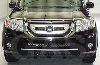 Honda Pilot - Chromowane Listwy Grill Chrom Atrapy Zderzaka Tuning zdjęcie 6