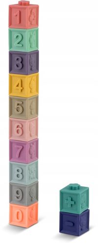 ZABAWKA DO KĄPIELI 24 ELEMENTY MONTESSORI KLOCKI SORTER DLA DZIECI RICOKIDS na Arena.pl