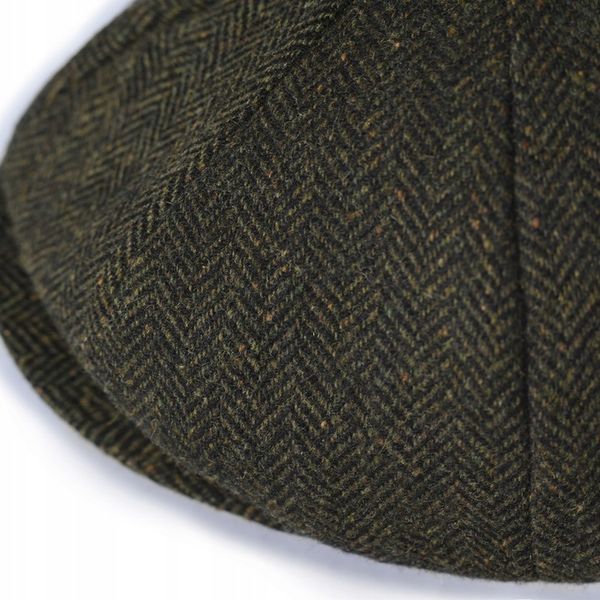 Kaszkiet męski OCIEPLANY Czapka Old School 50% WEŁNY Pako Jeans Retro Style zdjęcie 6