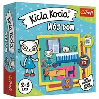 GRA KICIA KOCIA MÓJ DOM LOTERYJKA EDUKACYJNA TREFL