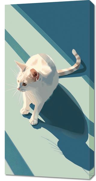 Obraz 50x100cm Kocia Persona zdjęcie 1