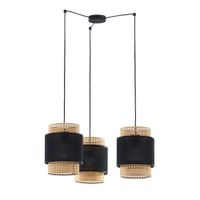 lampa wisząca boho black 6549 tk lighting