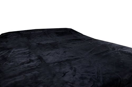 Koc Jednokolorowy Gładki Elway - Czarny na Arena.pl