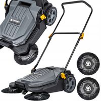 ZAMIATARKA RĘCZNA ZBIERACZ DO KOSTKI BRUKOWEJ PODJAZDU TARASU MAGAZYNU 65CM