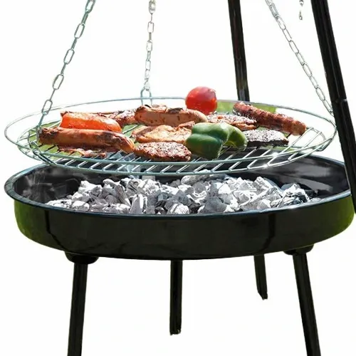 GRILL WISZĄCY OGRODOWY REGUL TRÓJNÓG PALENISKO 3W1 na Arena.pl