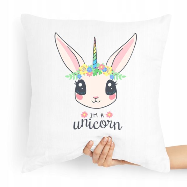 Poduszka Prezent Dla Syna Córki Dziecka Jednorożec Z Nadrukiem Ze Zdjęciem zdjęcie 1