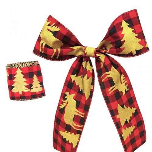 taśma świąteczna na kokardę, wstążka na prezent boże na Arena.pl