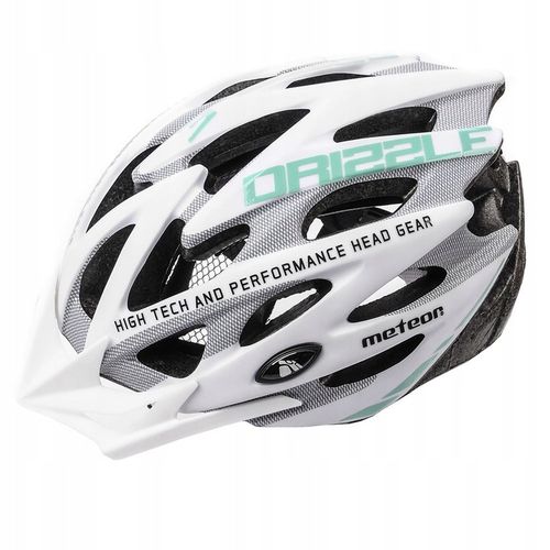 KASK ROWEROWY METEOR MV29 DRIZZLE M 55-58biały na Arena.pl