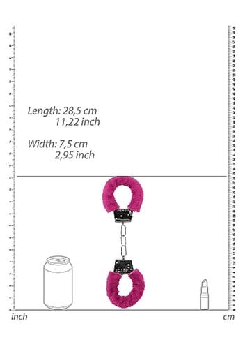 beginner""s handcuffs furry - pink na Arena.pl