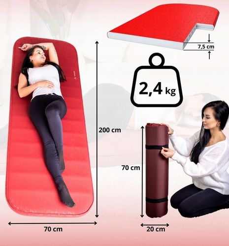 Mata samopompująca VAUDE Dream do spania 196x63x7,5cm na Arena.pl