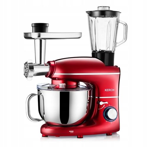 ROBOT KUCHENNY PLANETARNY MIKSER Z MISĄ KERCH ROTARY 4000W RED 6,2L na Arena.pl