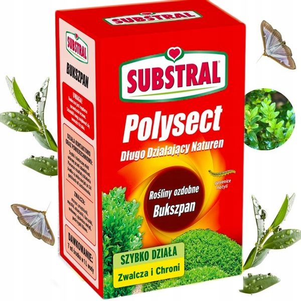 SUBSTRAL POLYSECT BUKSZPAN NA ĆMĘ BUKSZPANOWĄ MSZYCE ĆMA OWADY 100ML zdjęcie 1