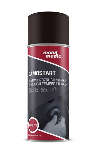 SAMOSTART MOBIL MEDIC STARTER PREPARAT DO URUCHOMIENIA SILNIKA SPRAY 400 ml na Arena.pl