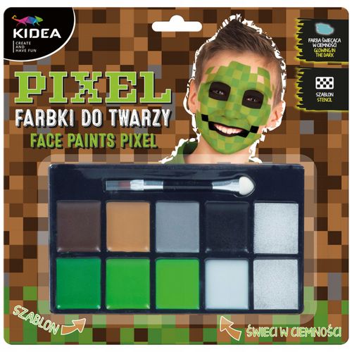farbki do twarzy zestaw pixel kidea 2185 na Arena.pl