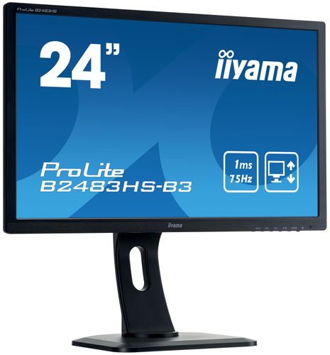 Monitor iiyama ProLite B2483HS-B3 24" FLICKER FREE LED na Arena.pl