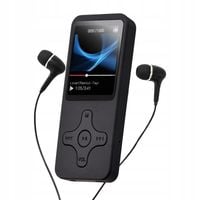 MP4 MP3 LCD ODTWARZACZ Z SŁUCHAWKI PRZEWODOWE DO PODRÓŻY SŁUŻBOWYCH
