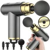 Mini pistolet do masażu ciała mięśni masażer massage gun przenośny