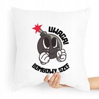 Poduszka Prezent Dla Szefa Bombowy Szef Z Nadrukiem Ze Zdjęciem