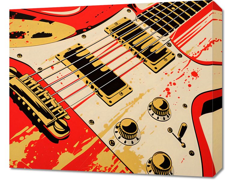 Obraz 60x50cm Przed Graniem zdjęcie 1