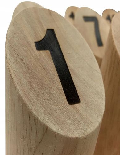 KUBB Towarzyska Gra Skandynawskie KRĘGLE z drewna szwedzka zabawa ZBIJAK 3+ na Arena.pl